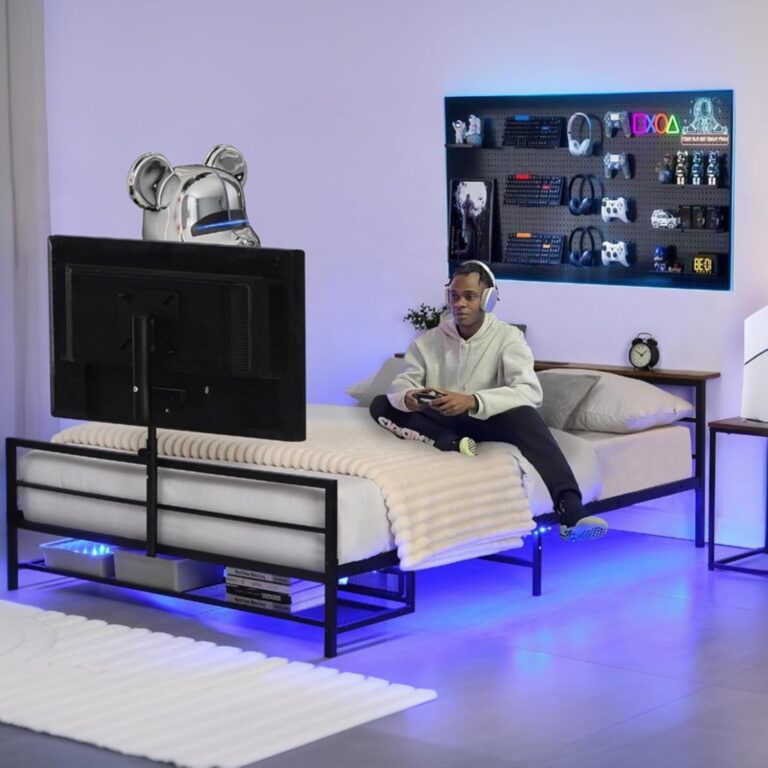 Black Gaming Bed Frame