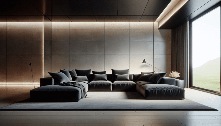 black Sectional Sofa