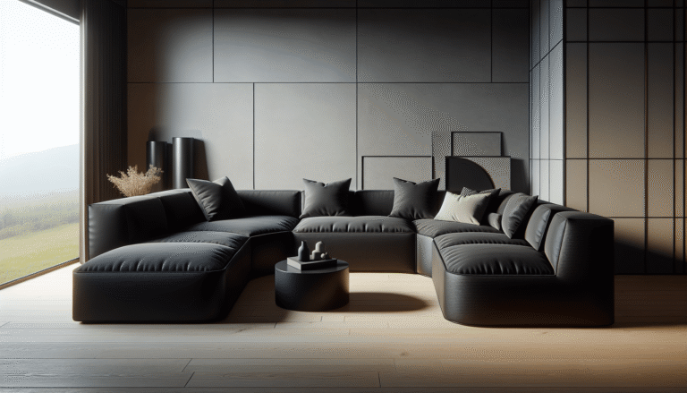 black Sectional Sofa