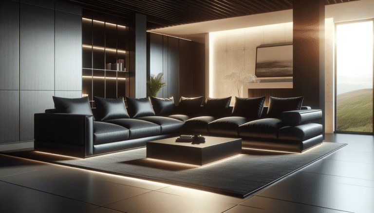 Black Sectional Sofa