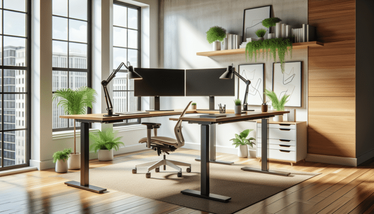L Shaped Standing Desk