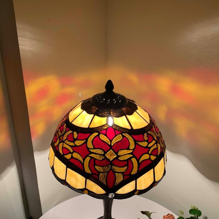 Bieye L10802 Baroque Tiffany Style Lamp Review