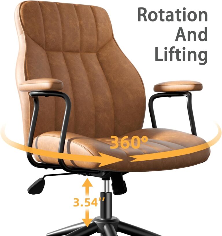 leather office desk chair