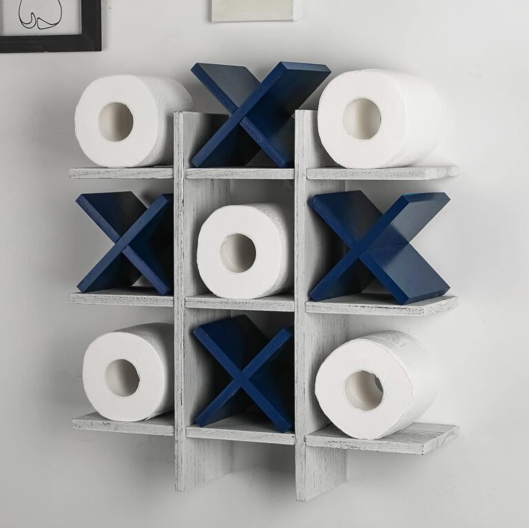 Weysat Tic Tac Toe Toilet Paper Holder