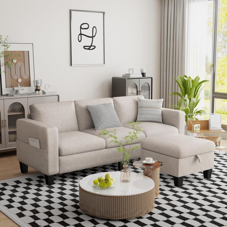 ZeeFu Convertible Sectional Sofa Couch Review