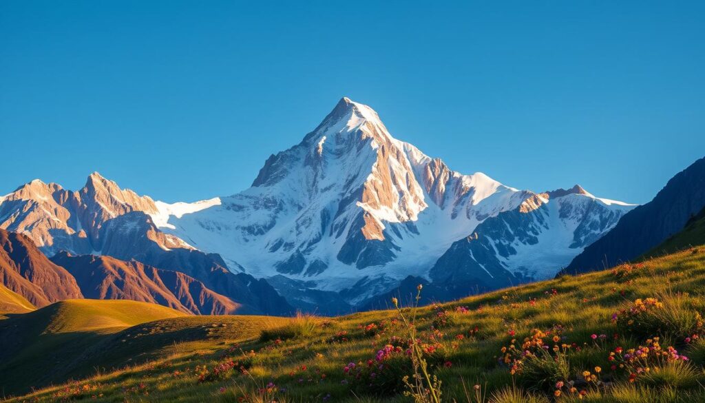 Aconcagua mountain peak Aconcagua mountain peak