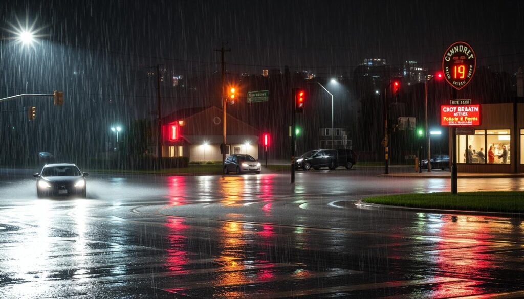 heavy rainfall causes flooding